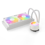 Valkyrie A240 Υδρόψυξη Επεξεργαστή Διπλού Ανεμιστήρα 120mm για Socket AM4/AM5/1700 με ARGB Φωτισμό Λευκή