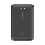 Belkin BoostCharge Power Bank 10000mAh 20W με Θύρα USB-C Μαύρο