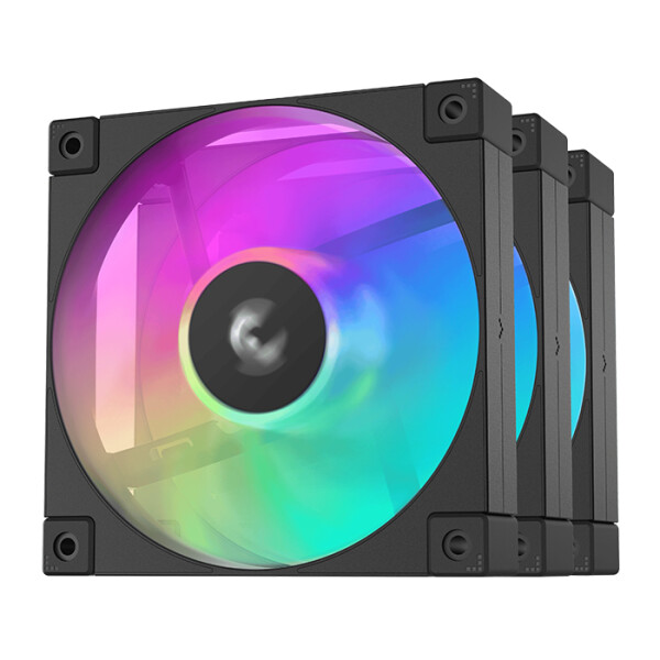 Deepcool FD12 Case Fan 120mm με ARGB Φωτισμό και Σύνδεση 4-Pin PWM 3τμχ