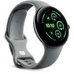 Google Pixel Watch 3 Aluminium 45mm Αδιάβροχο με Παλμογράφο Matte Hazel Aluminum Case / Hazel Active Band