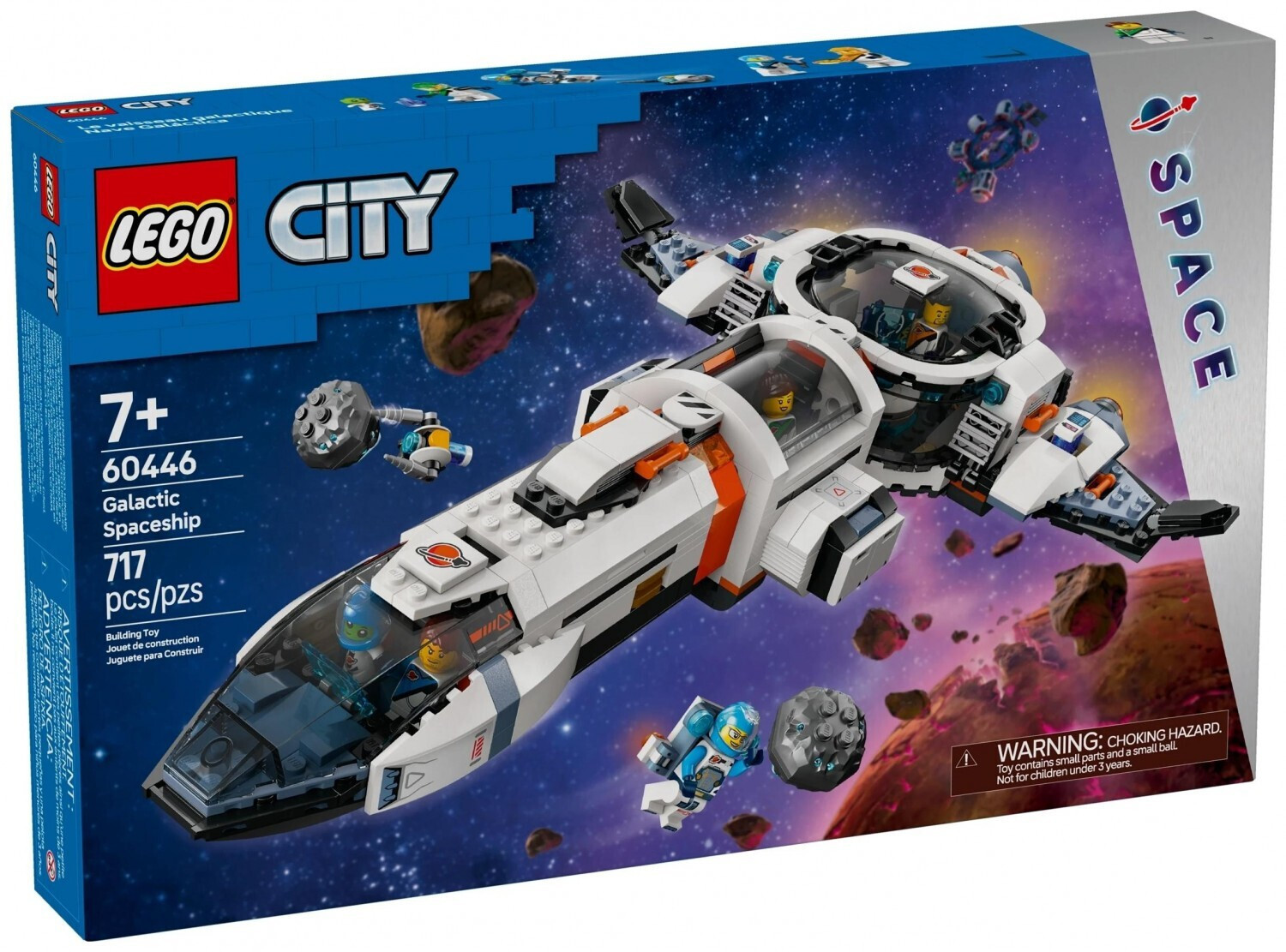 LEGO City Galactic Spaceship για 7 ετών Ετών 717τμχ Κωδικός 60446