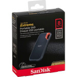Sandisk Extreme USB 3.2 / USB-C Εξωτερικός SSD 8TB 2.5 Μαύρο