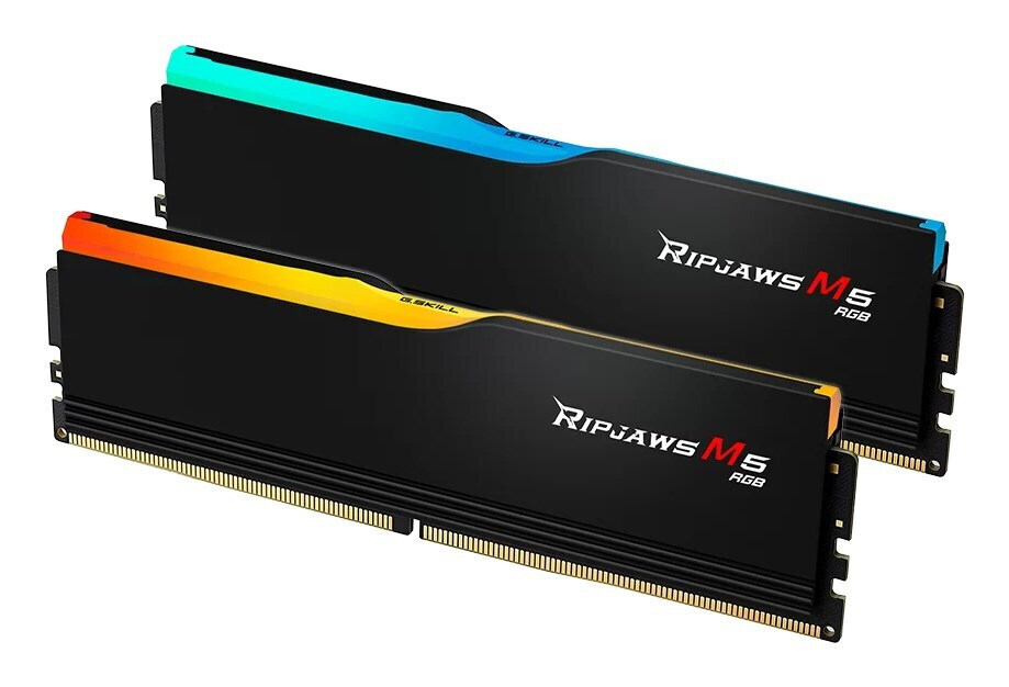 G.Skill Ripjaws M5 RGB DDR5 32GB RAM με 2x16GB Modules και Ταχύτητα 6000 για Desktop Κωδικός F5-6000J2836G16GX2-RM5RK