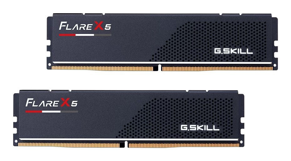 G.Skill Flare X5 DDR5 64GB RAM με 2x32GB Modules και Ταχύτητα 5200 για Desktop Κωδικός F5-5200J4040A32GX2-FX5