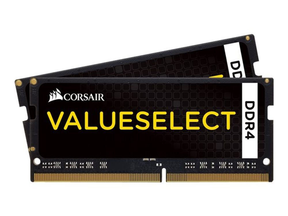 Corsair Value Select DDR4 16GB RAM με 2x8GB Modules και Ταχύτητα 2133 για Laptop Κωδικός CMSO16GX4M2A2133C15