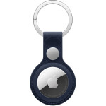 Apple Finewoven Key Ring Θήκη Μπρελόκ Δερμάτινη για AirTag Deep Blue
