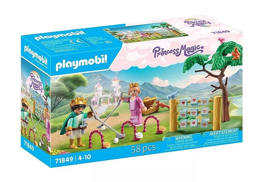 Playmobil Princess Magic Βασιλικοί Διάδοχοι με Παιχνίδια στον Κήπο για 4-10 ετών