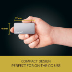 Intenso TX800 USB-C Εξωτερικός HDD 1TB 2.5 Μαύρο