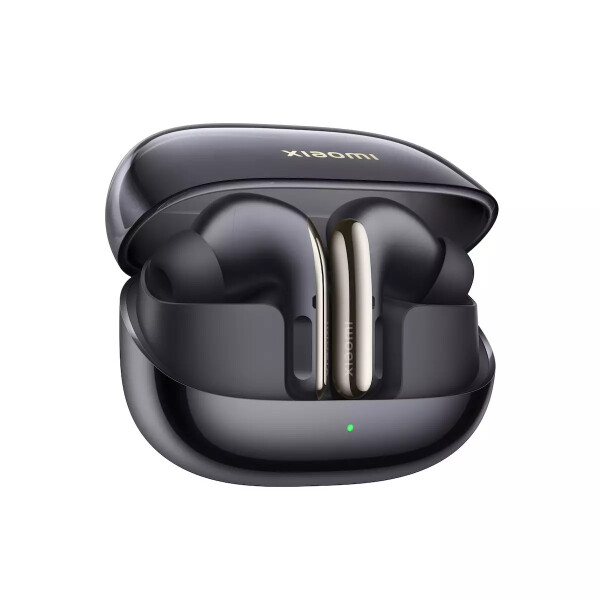 Xiaomi Buds 5 Pro Wi-Fi Bluetooth Handsfree Ακουστικά με Αντοχή στον Ιδρώτα και Θήκη Φόρτισης Translucent Black