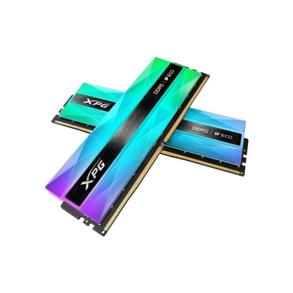 Adata Lancer Neon RGB DDR5 32GB RAM με 2x16GB Modules και Ταχύτητα 6000 για Desktop Κωδικός AX5U6000C3016G-DCLANRSG
