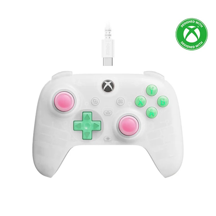 8Bitdo Ultimate Ενσύρματο Gamepad για PC / Xbox One / Xbox Series Translucent White