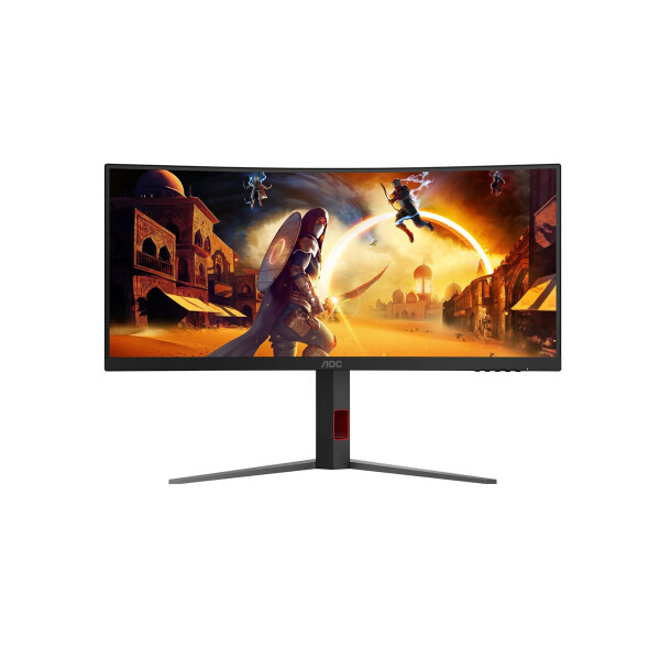 AOC CU34G4Z Ultrawide VA HDR Curved Monitor 34 QHD 3440x1440 240Hz με Χρόνο Απόκρισης 0.5ms GTG