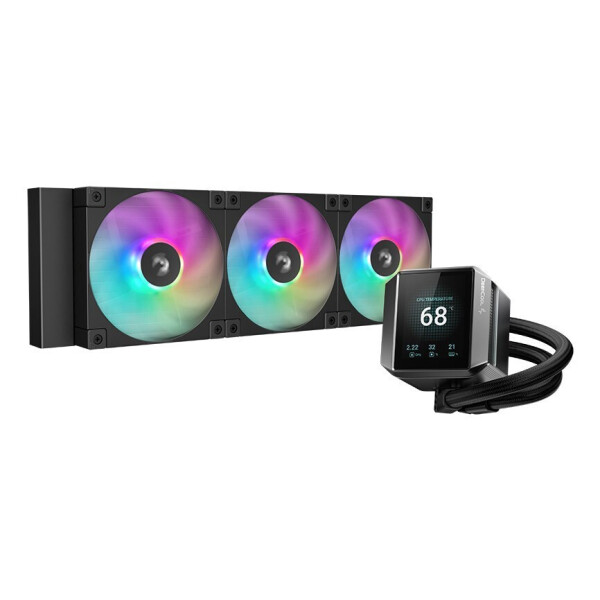 Deepcool Mystique 360 Υδρόψυξη Επεξεργαστή Τριπλού Ανεμιστήρα 120mm για Socket AM4/AM5/1700/1200/115x με ARGB Φωτισμό