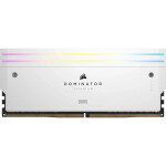 Corsair Dominator Titanium RGB XMP White DDR5 48GB RAM με 2x24GB Modules και Ταχύτητα 6000 για Desktop Κωδικός CMP48GX5M2B6000C30W