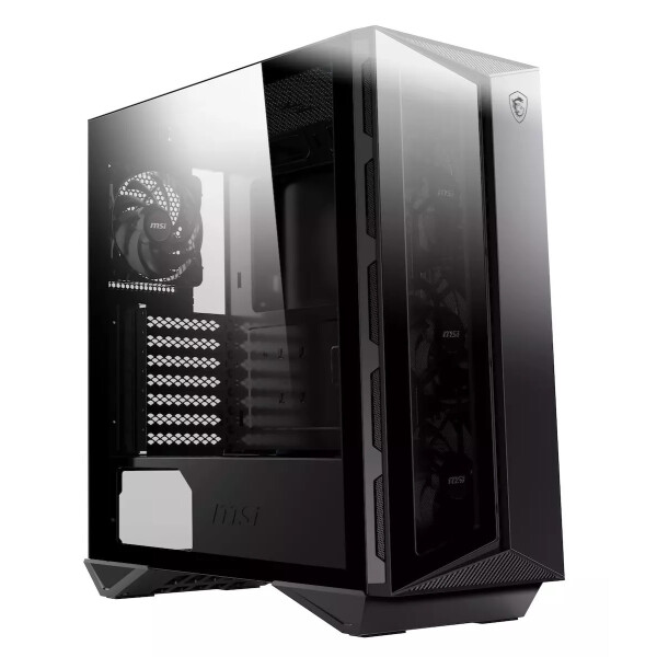 MSI MPG Gungnir 110R Gaming Midi Tower Κουτί Υπολογιστή με Πλαϊνό Παράθυρο και RGB Φωτισμό Μαύρο
