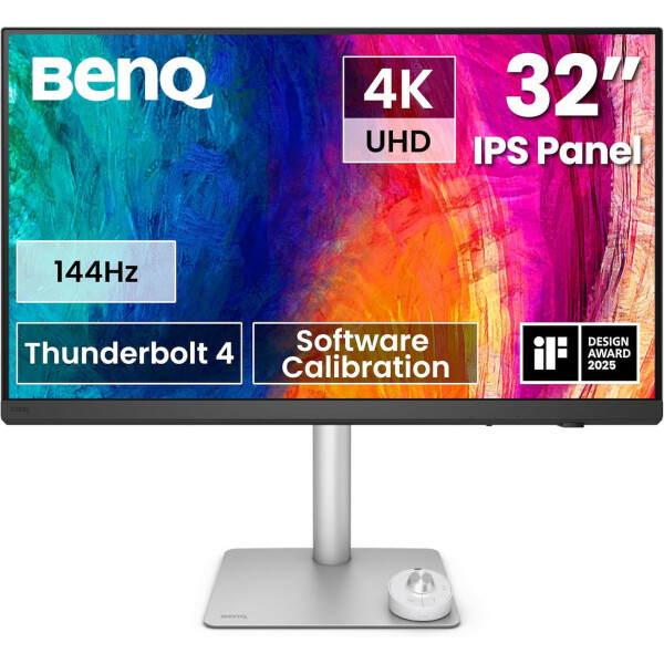 BenQ PD3226G IPS HDR Monitor 31.5 4K 3840x2160 144Hz με Χρόνο Απόκρισης 1ms GTG