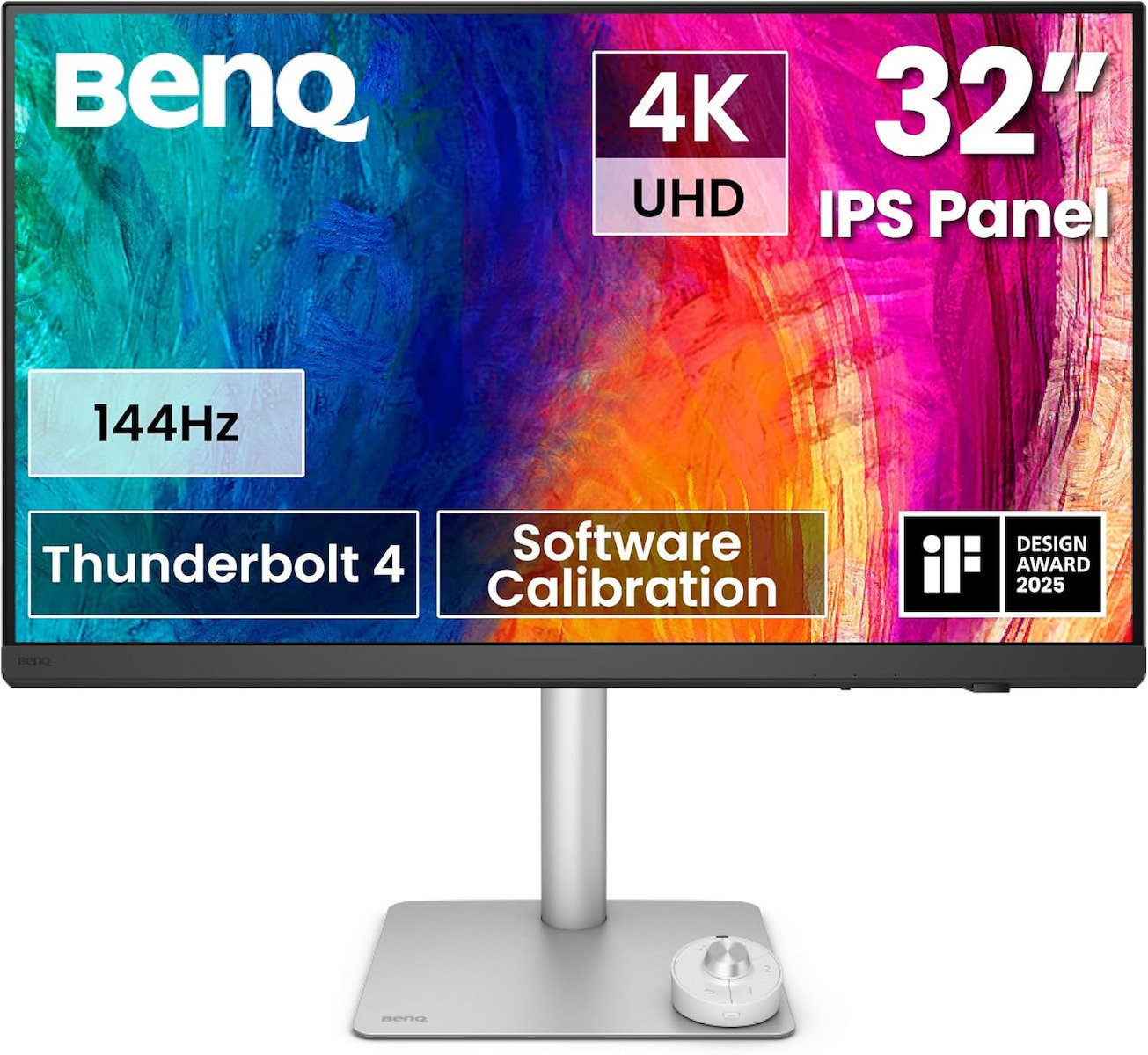 BenQ PD3226G IPS HDR Monitor 31.5 4K 3840x2160 144Hz με Χρόνο Απόκρισης 1ms GTG