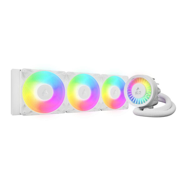 Arctic Liquid Freezer III Pro 360 A-RGB Υδρόψυξη Επεξεργαστή Τριπλού Ανεμιστήρα 120mm για Socket AM4/AM5/1700 Λευκή