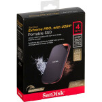 Sandisk Extreme Pro USB 4.0 Εξωτερικός SSD 4TB 2.5 Μαύρο