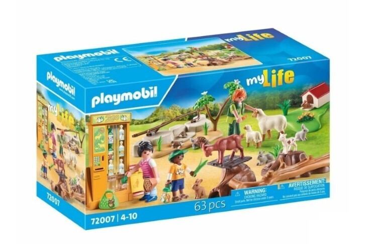 Playmobil MyLife Mini Zoo Figure Set για 4-10 ετών