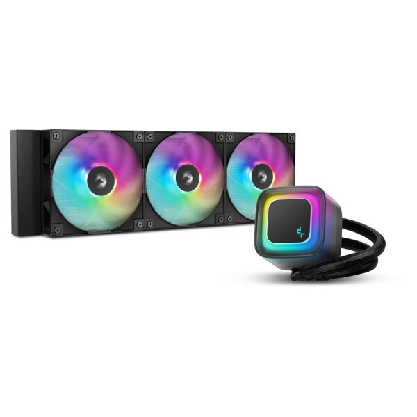 Deepcool LE360 v2 Υδρόψυξη Επεξεργαστή Τριπλού Ανεμιστήρα 120mm για Socket AM4/AM5/1700/1200/115x με RGB Φωτισμό