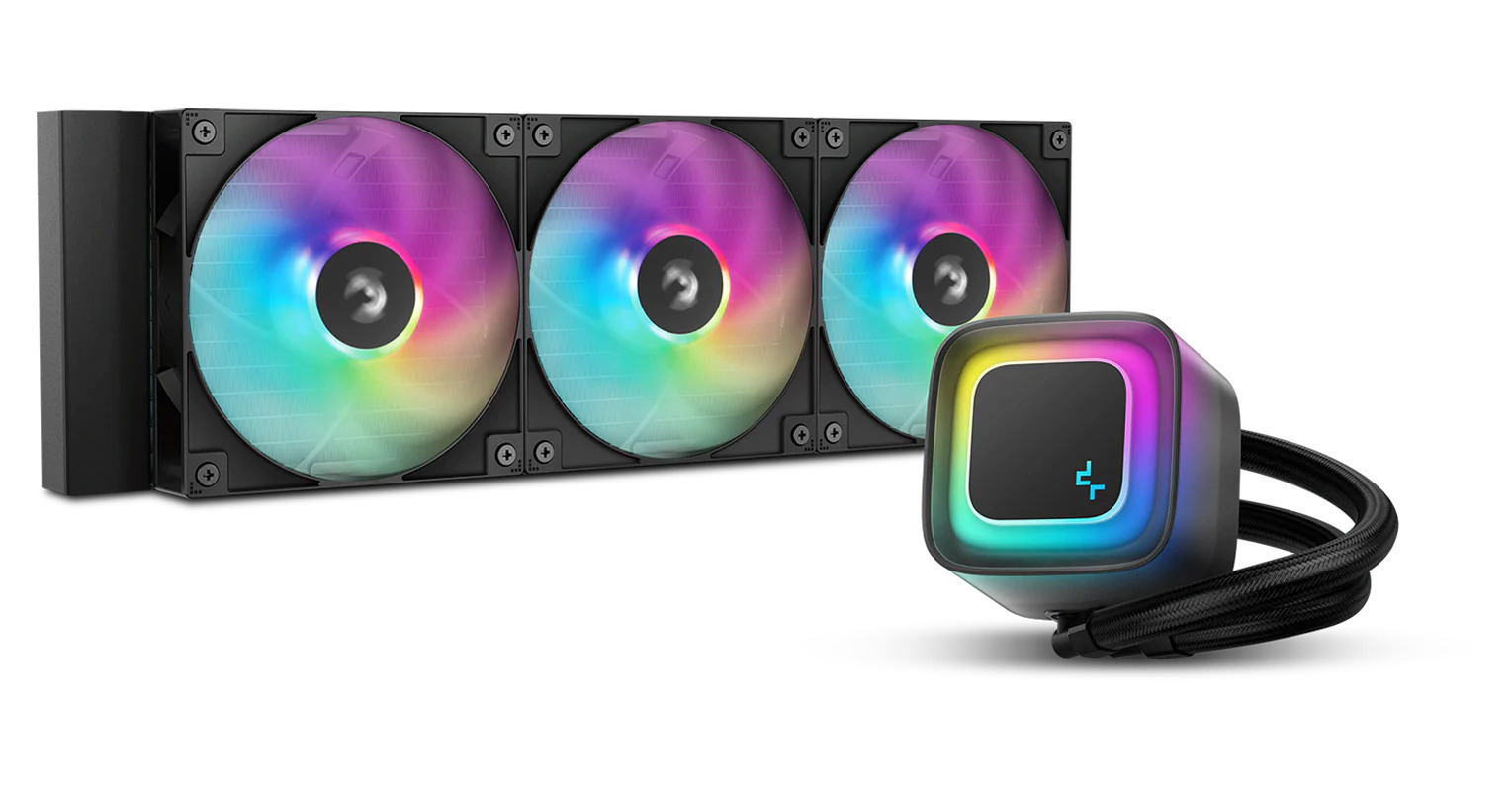 Deepcool LE360 v2 Υδρόψυξη Επεξεργαστή Τριπλού Ανεμιστήρα 120mm για Socket AM4/AM5/1700/1200/115x με RGB Φωτισμό