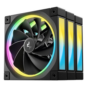 Deepcool FL12-3 IN 1 Case Fan 120mm με RGB Φωτισμό και Σύνδεση 4-Pin PWM 3τμχ