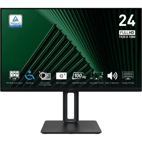 MSI Pro MP245PG IPS Monitor 24 FHD 1920x1080 με Χρόνο Απόκρισης 4ms GTG