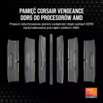 Corsair Vengeance DDR5 32GB RAM με 2x16GB Modules και Ταχύτητα 4800 για Desktop Κωδικός CMK32GX5M2B6400Z32