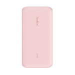 Belkin BoostCharge Power Bank 20000mAh 30W με Θύρα USB-A και Θύρα USB-C Power Delivery Ροζ