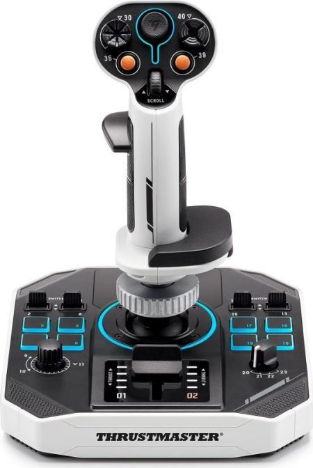 Thrustmaster Sol-r 1 Flightstick Pc Black White 2960920
