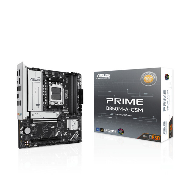 Asus PRIME B850M-A-CSM Motherboard Micro ATX με AMD AM5 Socket