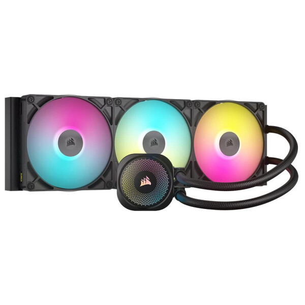 Corsair iCUE Link Titan 420 RX Υδρόψυξη Επεξεργαστή Τριπλού Ανεμιστήρα 140mm για Socket AM4/AM5/1700 με RGB Φωτισμό