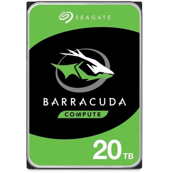 Seagate BarraCuda 20TB HDD Σκληρός Δίσκος 3.5 SATA III 7200rpm με 512MB Cache για Desktop Κωδικός ST20000DM001