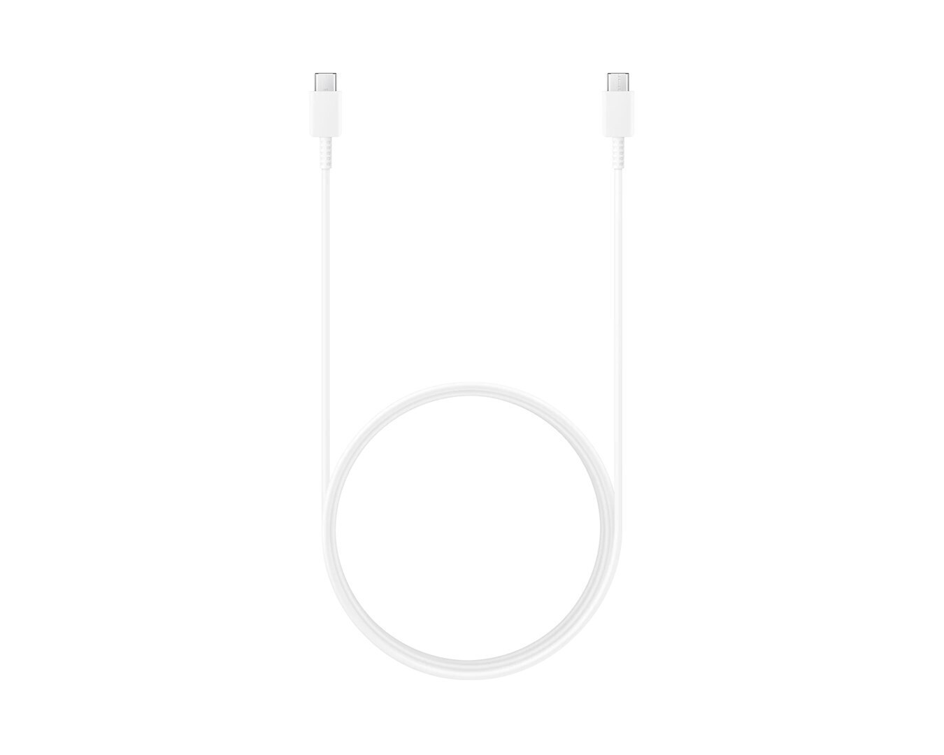 Samsung USB 2.0 Cable USB-C male - USB-C 60W Λευκό 1.8m EP-DX310JWE Bulk