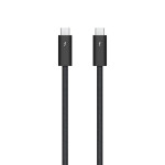 Apple USB 4 Cable USB-C male - Thunderbolt 4 100W Μαύρο 1.8m MW5J3ZM/A