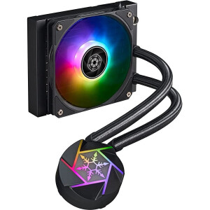 Silverstone SST-VD120-SLIM Υδρόψυξη Επεξεργαστή Μονού Ανεμιστήρα 120mm για Socket AM4/AM5/1700/1200/115x με ARGB Φωτισμό