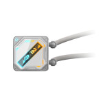 Gigabyte Gaming 360 Υδρόψυξη Επεξεργαστή Τριπλού Ανεμιστήρα 120mm για Socket AM4/AM5/1700/1200 με ARGB Φωτισμό Λευκή