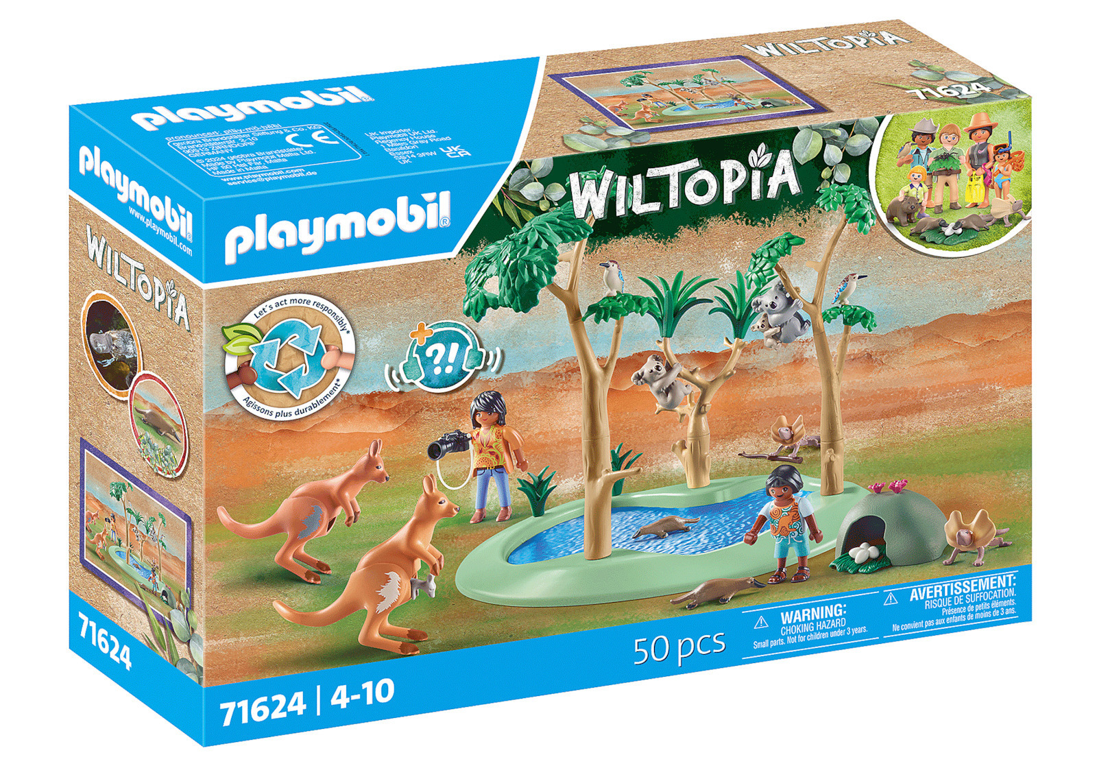 Playmobil Wiltopia Η Άγρια Φύση Της Αυστραλίας για 4-10 ετών