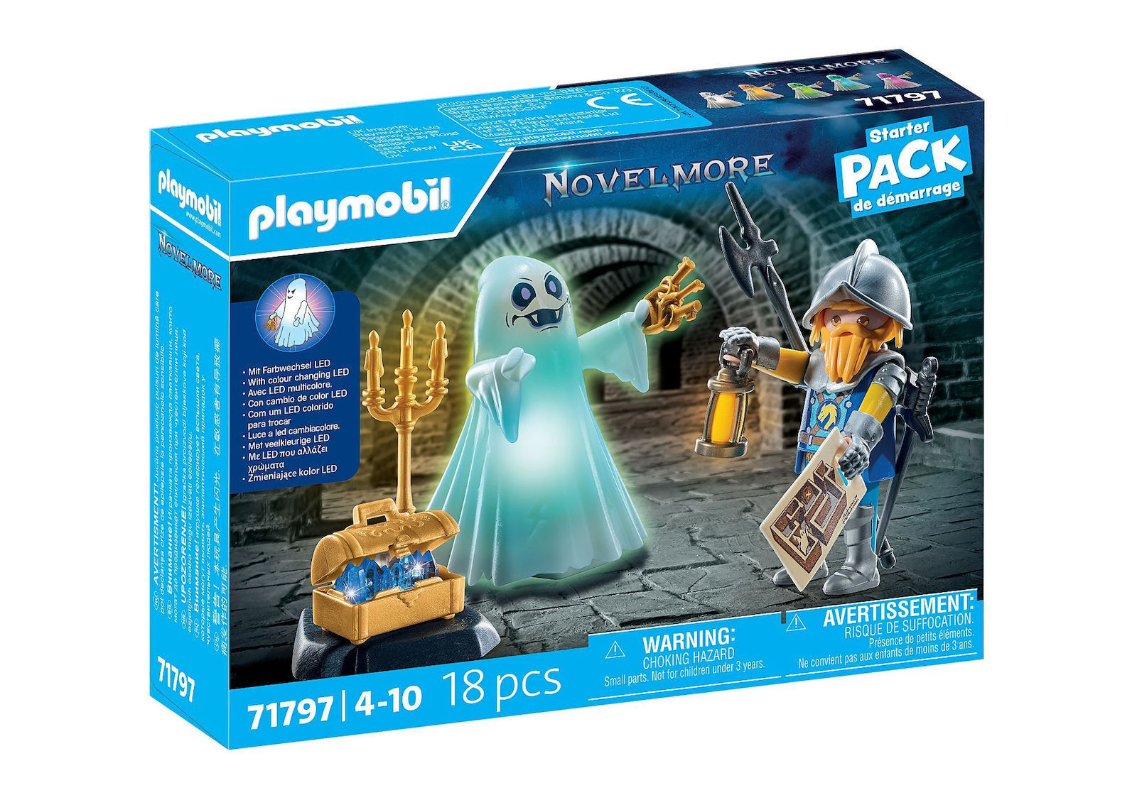 Playmobil Starter Pack Φάντασμα Ιππότης Novelmore για 4-10 ετών