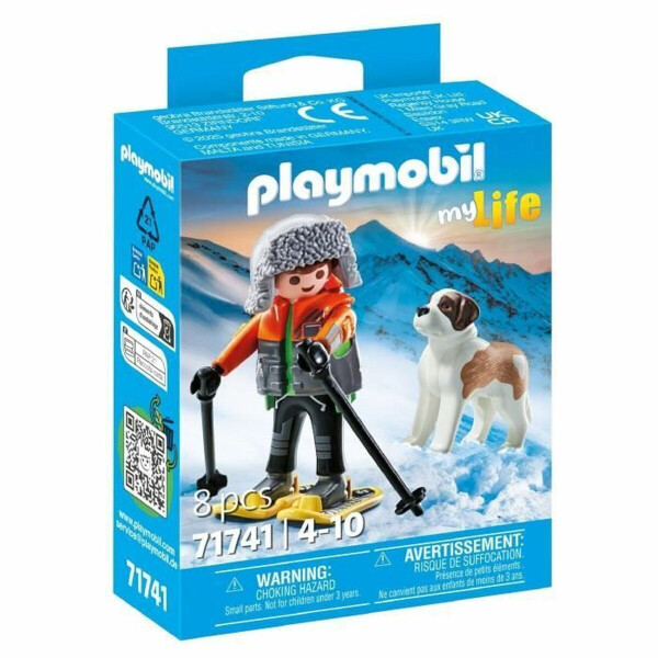 Playmobil MyLife Ορειβάτης με Σκύλο Αγίου Βερνάρδου για 4-10 ετών
