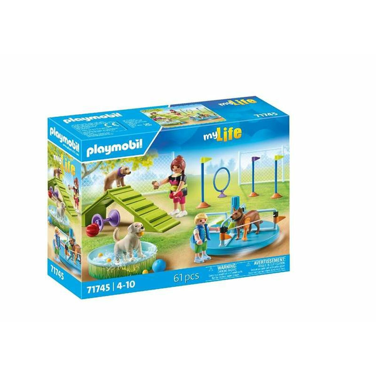 Playmobil MyLife Πάρκο Σκύλων για 4-10 ετών