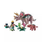 Playmobil Dinos Τρικεράτοπες Εξερευνητής για 4-10 ετών