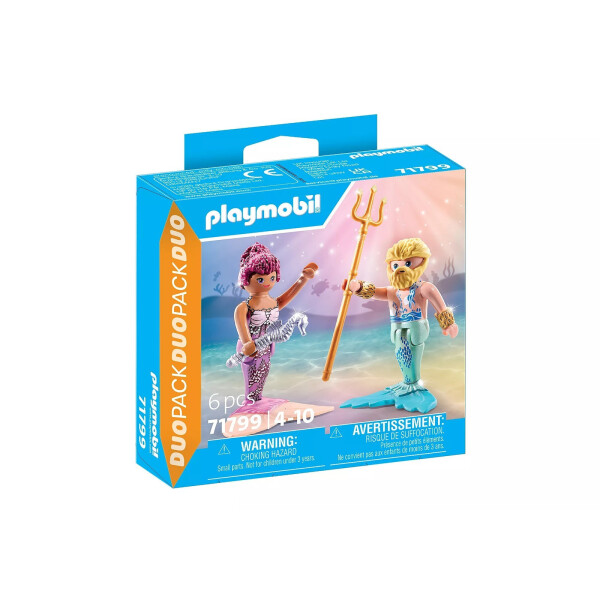 Playmobil Duo Pack Γοργόνα Τρίτωνας για 4-10 ετών