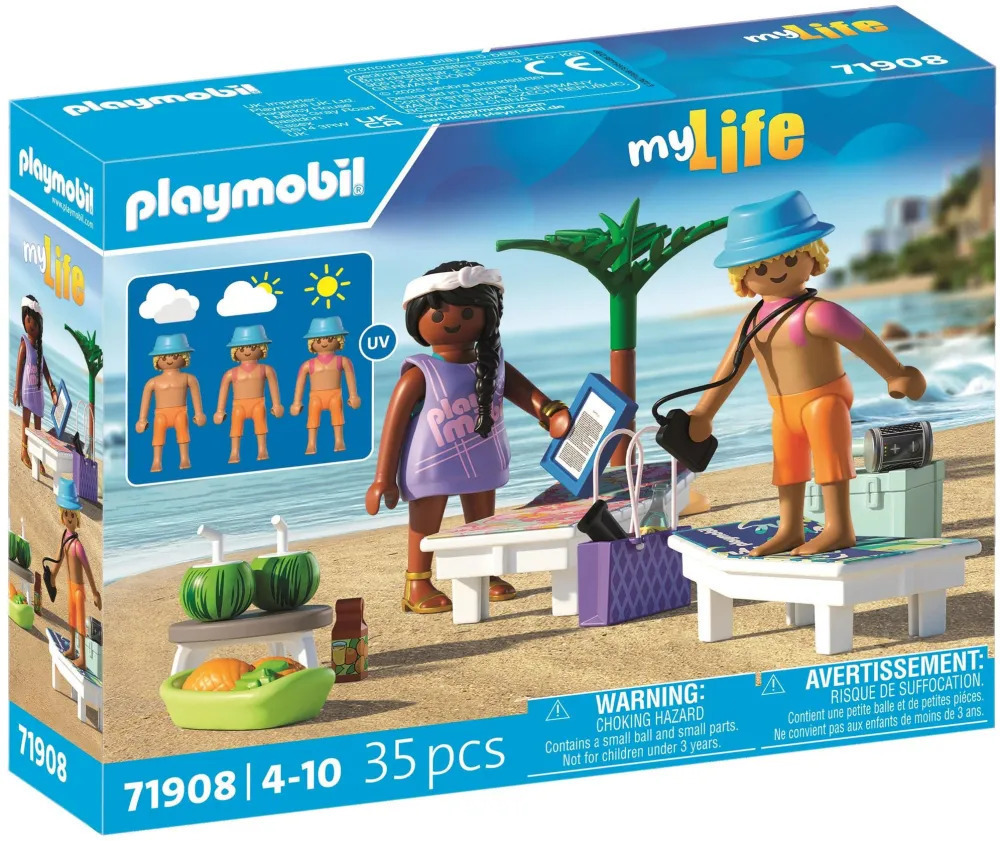 Playmobil MyLife Εκδρομή στην Παραλία για 4-10 ετών