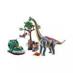 Playmobil Brachiosaurus with Hovercraft για 4 ετών