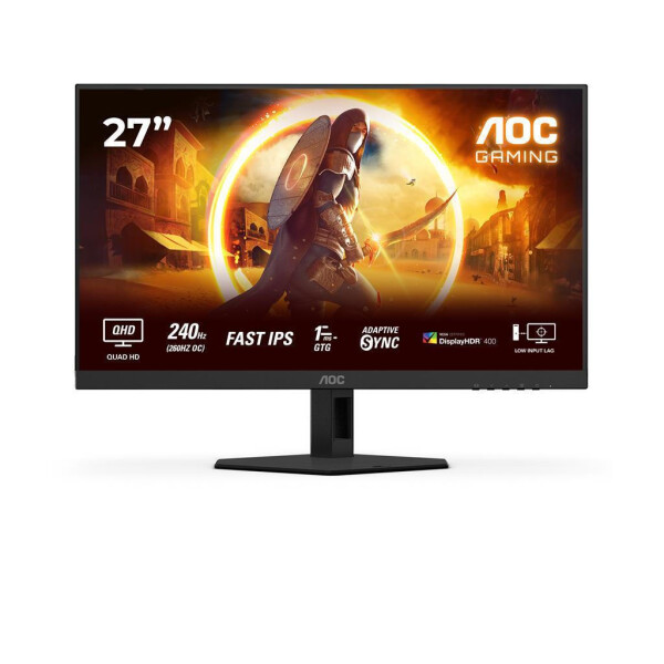 AOC Q27G4ZR IPS Monitor 27 QHD 2560x1440 240Hz με Χρόνο Απόκρισης 1ms GTG