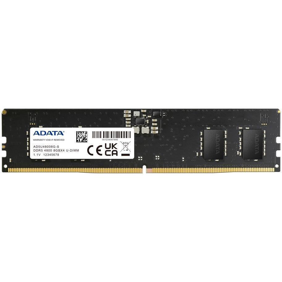 Adata DDR5 με Module 1x16GB και Ταχύτητα 4800 για Desktop Κωδικός AD5U480016G-S
