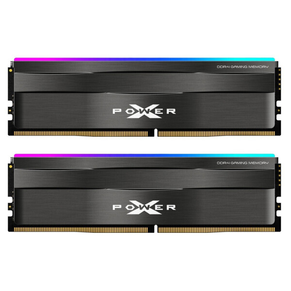 Silicon Power XPOWER Zenith RGB DDR4 16GB RAM με 2x8GB Modules και Ταχύτητα 3200 για Desktop Κωδικός SP016GXLZU320BDD