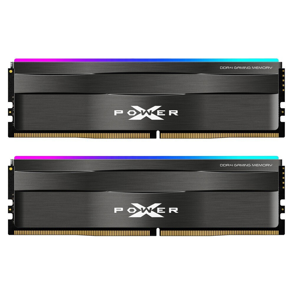 Silicon Power XPOWER Zenith RGB DDR4 16GB RAM με 2x8GB Modules και Ταχύτητα 3200 για Desktop Κωδικός SP016GXLZU320BDD